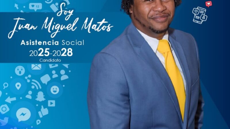 Juan Miguel Matos anuncia su candidatura a la Dirección de Asistencia Social de SODOMEDI con enfoque humano y solidario