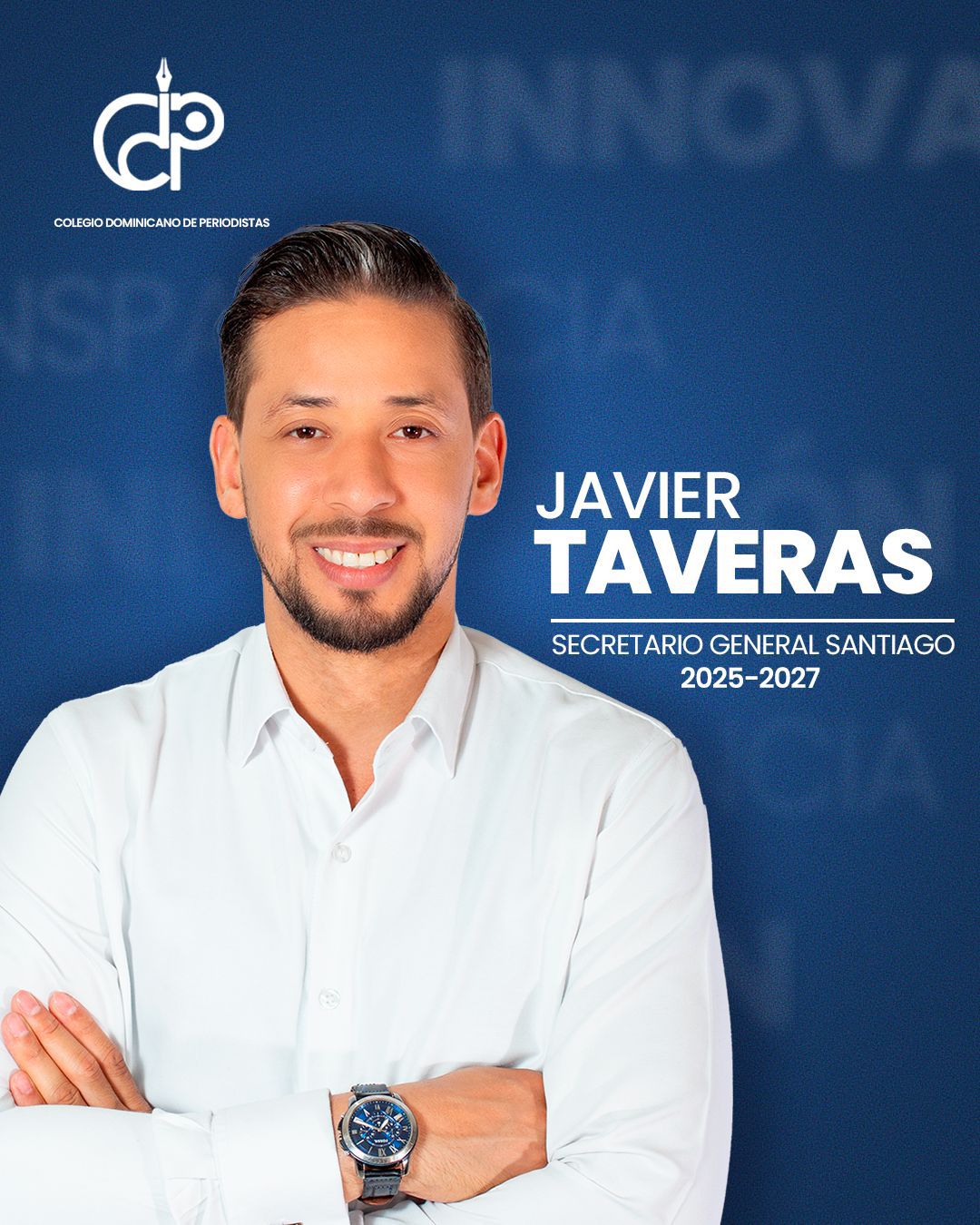 Javier Taveras lanza candidatura a la presidencia del CDP-Santiago con propuesta de renovación y apertura
