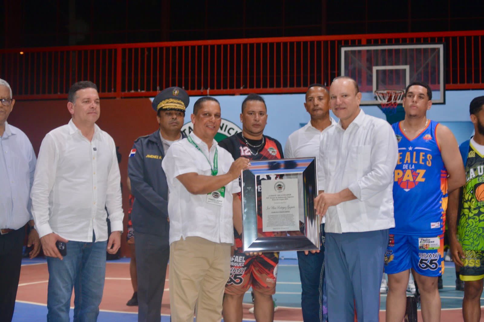 Acto Inaugural del XIV Torneo de Baloncesto Superior de Hato del Yaque