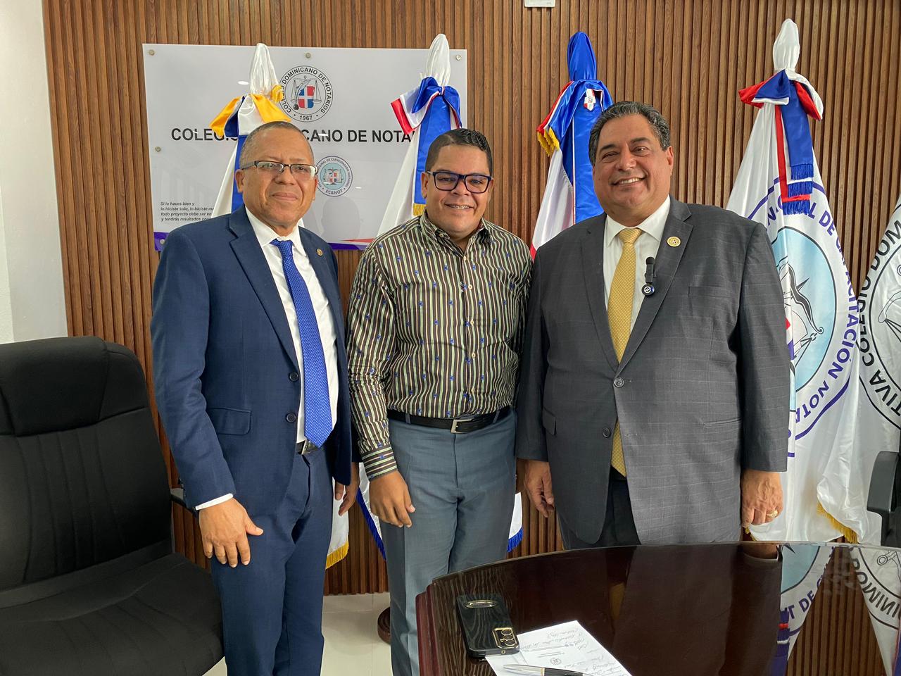 Presidente del Colegio Dominicano de Notarios, resalta logros, avances tecnológicos y fortalecimiento institucional en su gestión