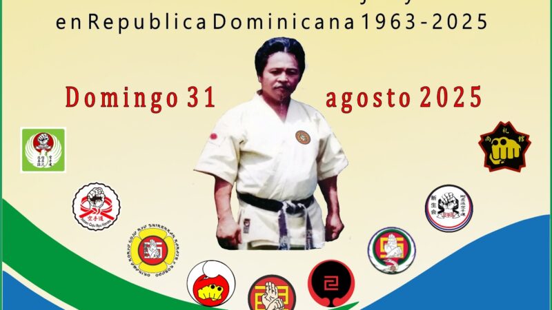 Anuncian realización del Congreso Internacional: Estudio-Práctica, Institucionalidad y Desarrollo del Goju-Ryu en RD
