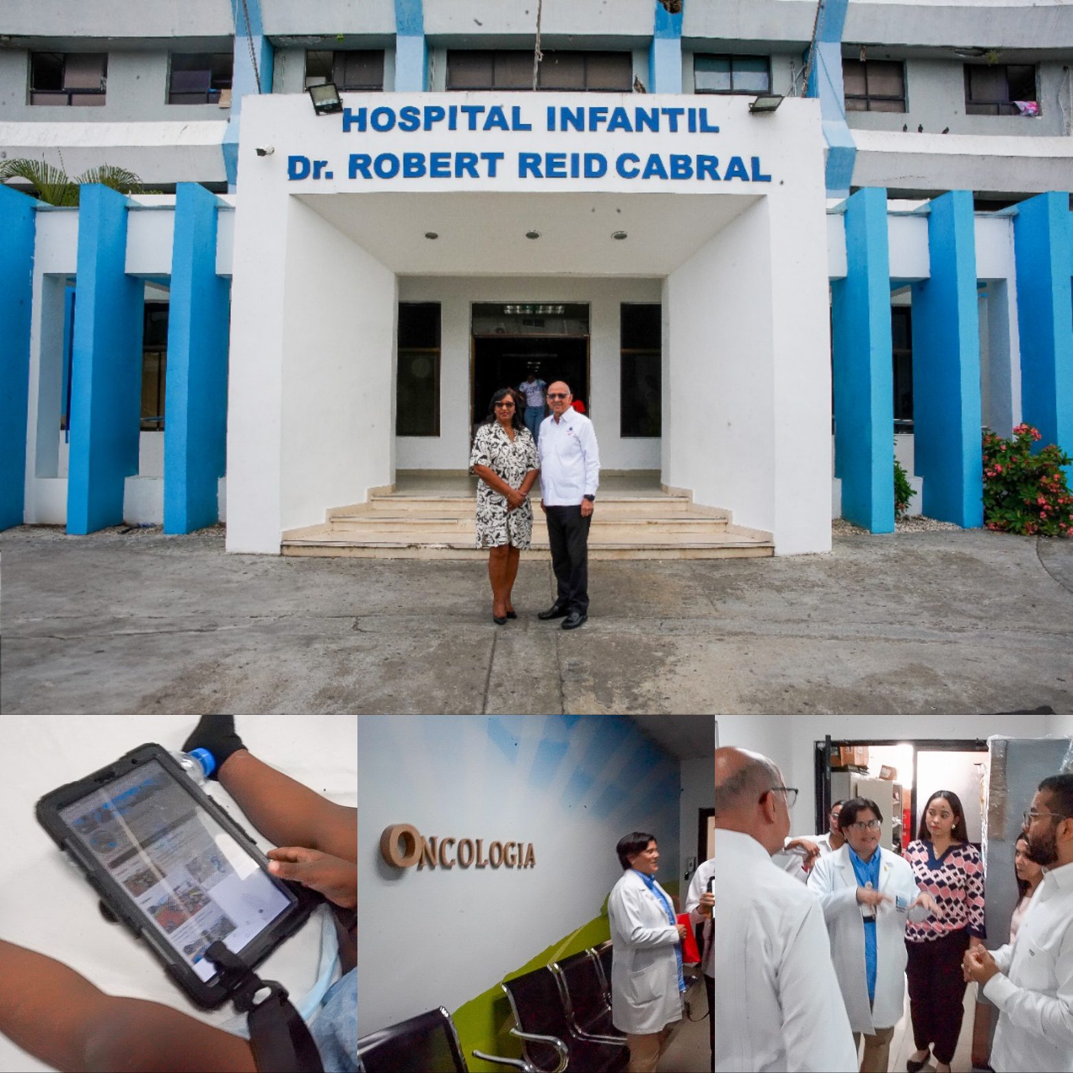 CTC lleva tablets y esperanza a niños del Hospital Infantil Robert Reid Cabral. 