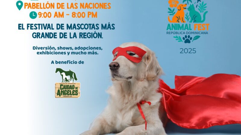 Animal Fest 2025: El primer festival de animales de la República Dominicana será gratuito y a beneficio de la Ciudad de los Animales