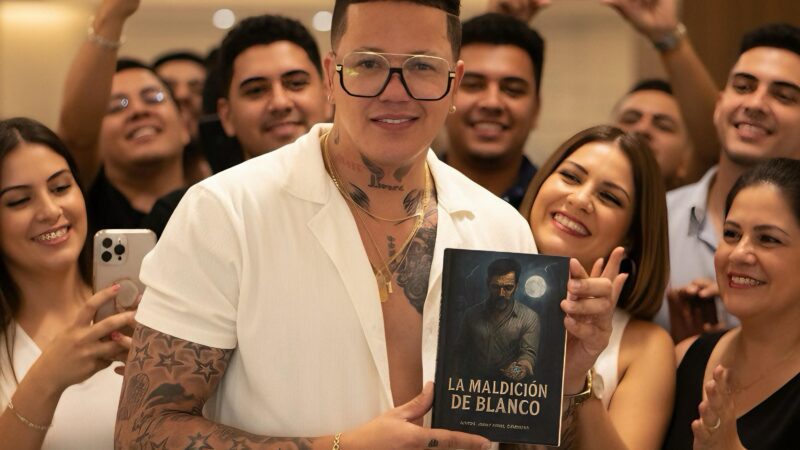 Jimmy Daniel Cabrera incursiona en la literatura con su primera novela de terror La Maldición de Blanco