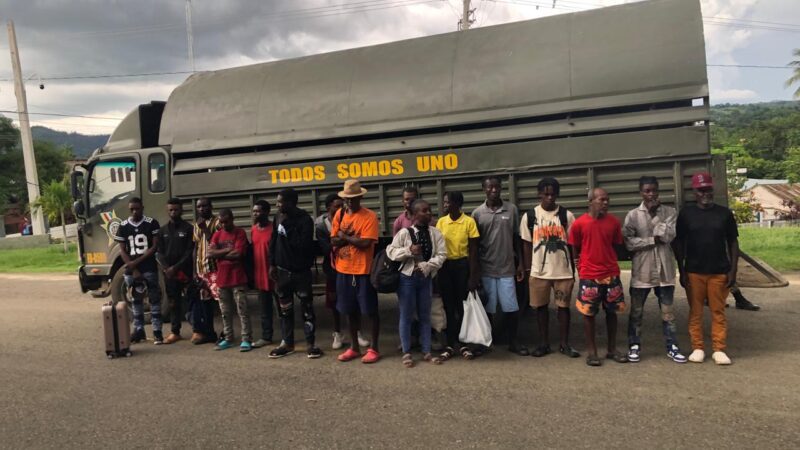 Ejército detiene a 152 haitianos indocumentados en diferentes operativos en la Línea Noroeste