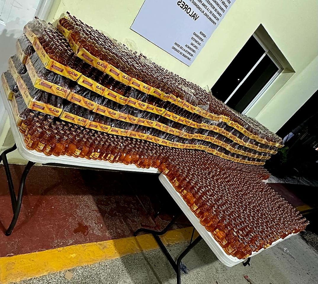 Ejército ocupa contrabando de 6,000 unidades de ron de en operativo en Elías Piña