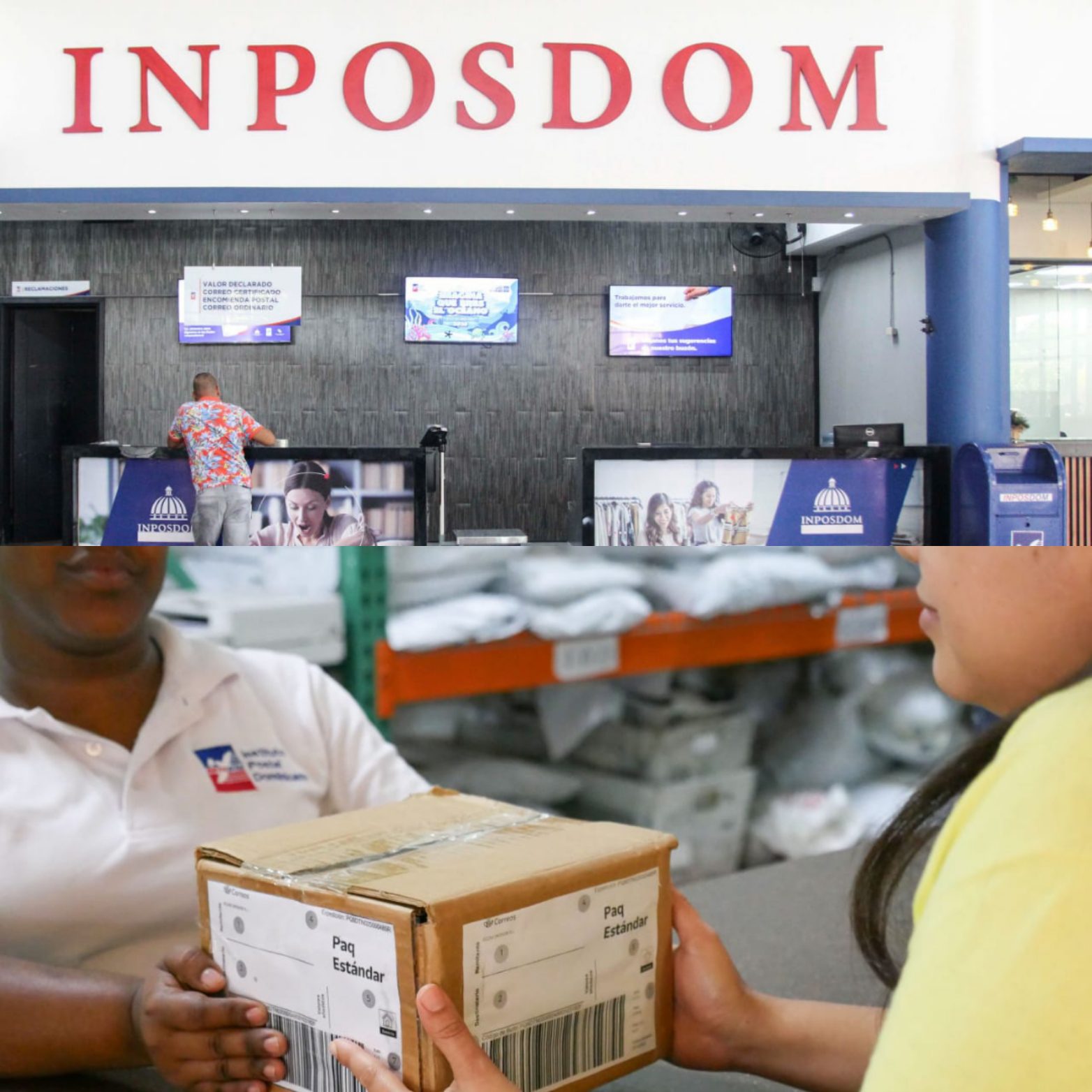INPOSDOM anuncia reanudación escalonada de envíos hacia EE.UU., con el apoyo del MICM