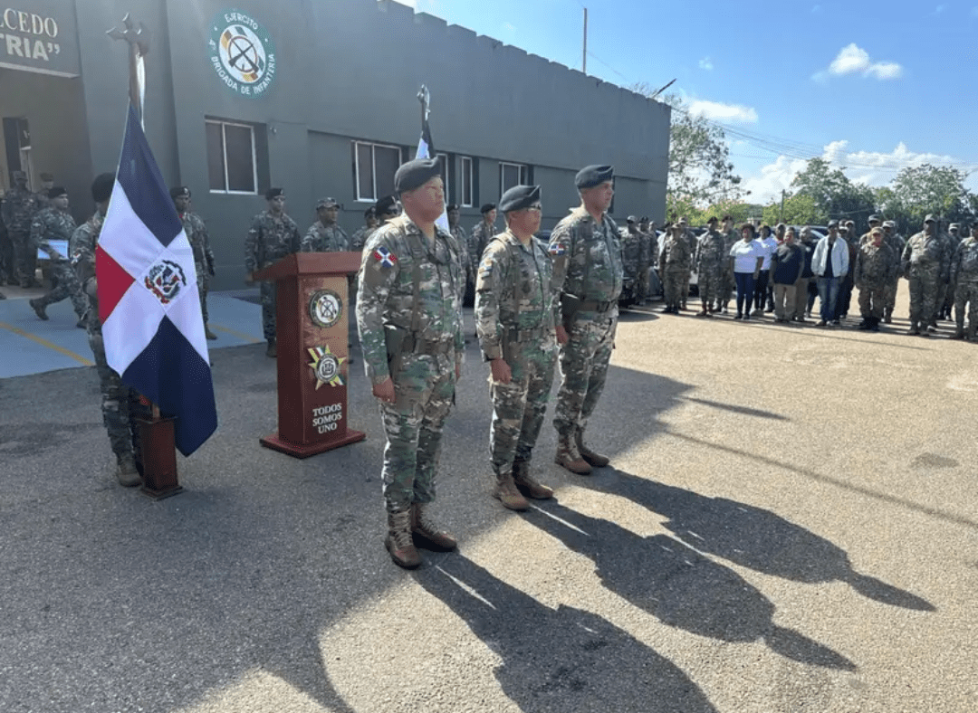 Designan nuevo comandante del Décimo Batallón del Ejército en Dajabón