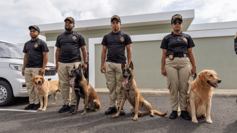 DNCD recibe moderna Residencia Canina K9 y Unidades Especializadas