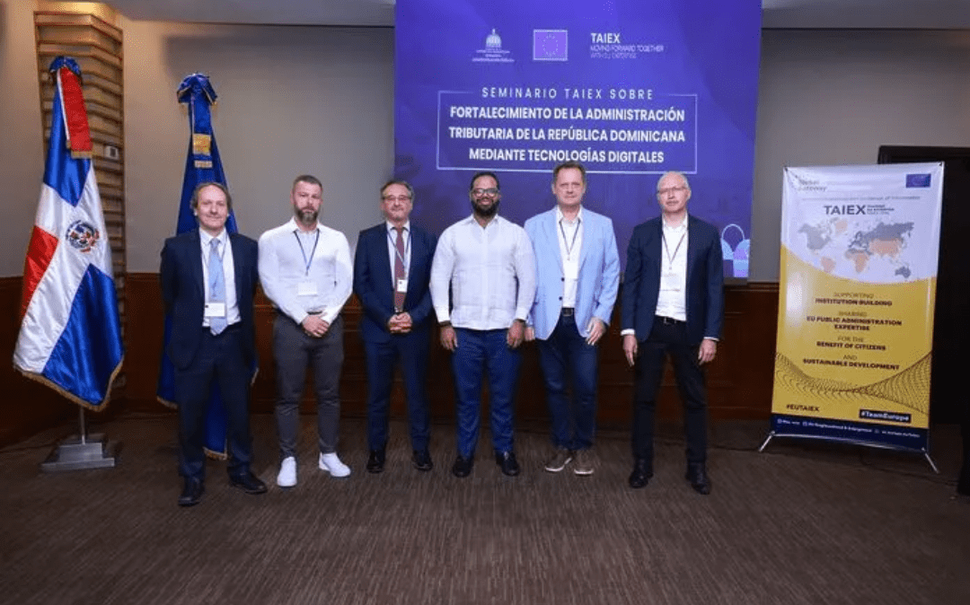 MAP y la Unión Europea realizan seminario sobre transformación digital en la administración tributaria de la República Dominicana