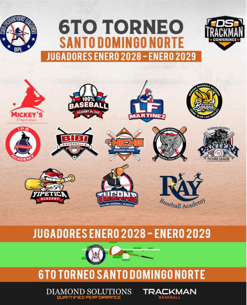 Big Prospect League anuncia celebración del sexto torneo de béisbol en Santo Domingo Norte