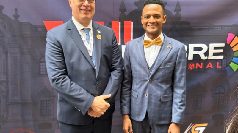 Dániel Lajara primer dominicano en conducir la Cumbre Internacional de la Juventud