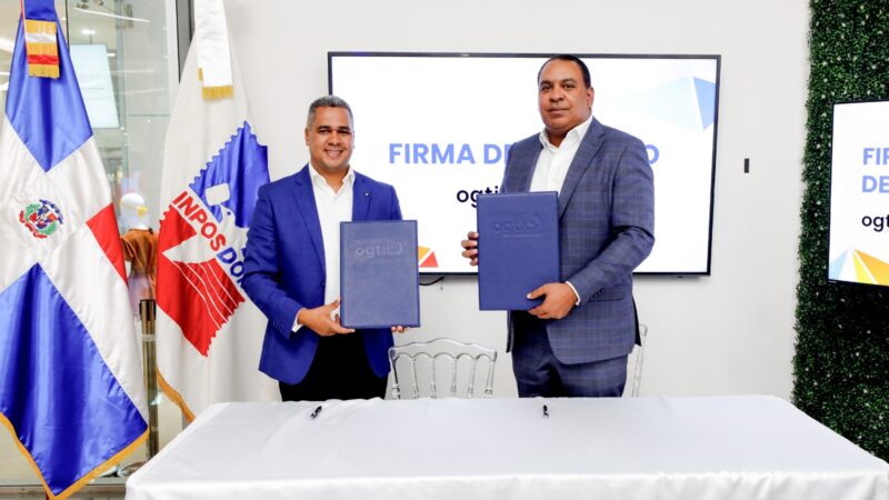 OGTIC e INPOSDOM firman acuerdo para instalación de nuevos Puntos GOB sin costo de alquiler