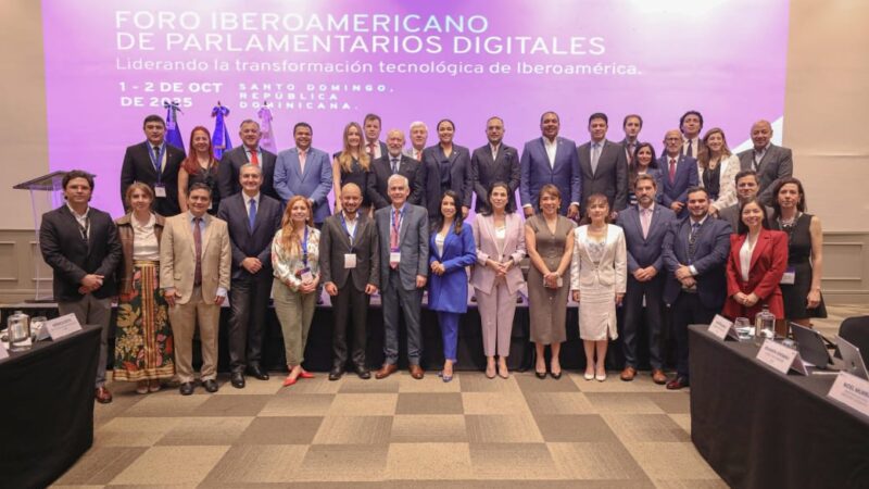 Santo Domingo acoge líderes regionales en el Foro Iberoamericano de Parlamentarios Digitales