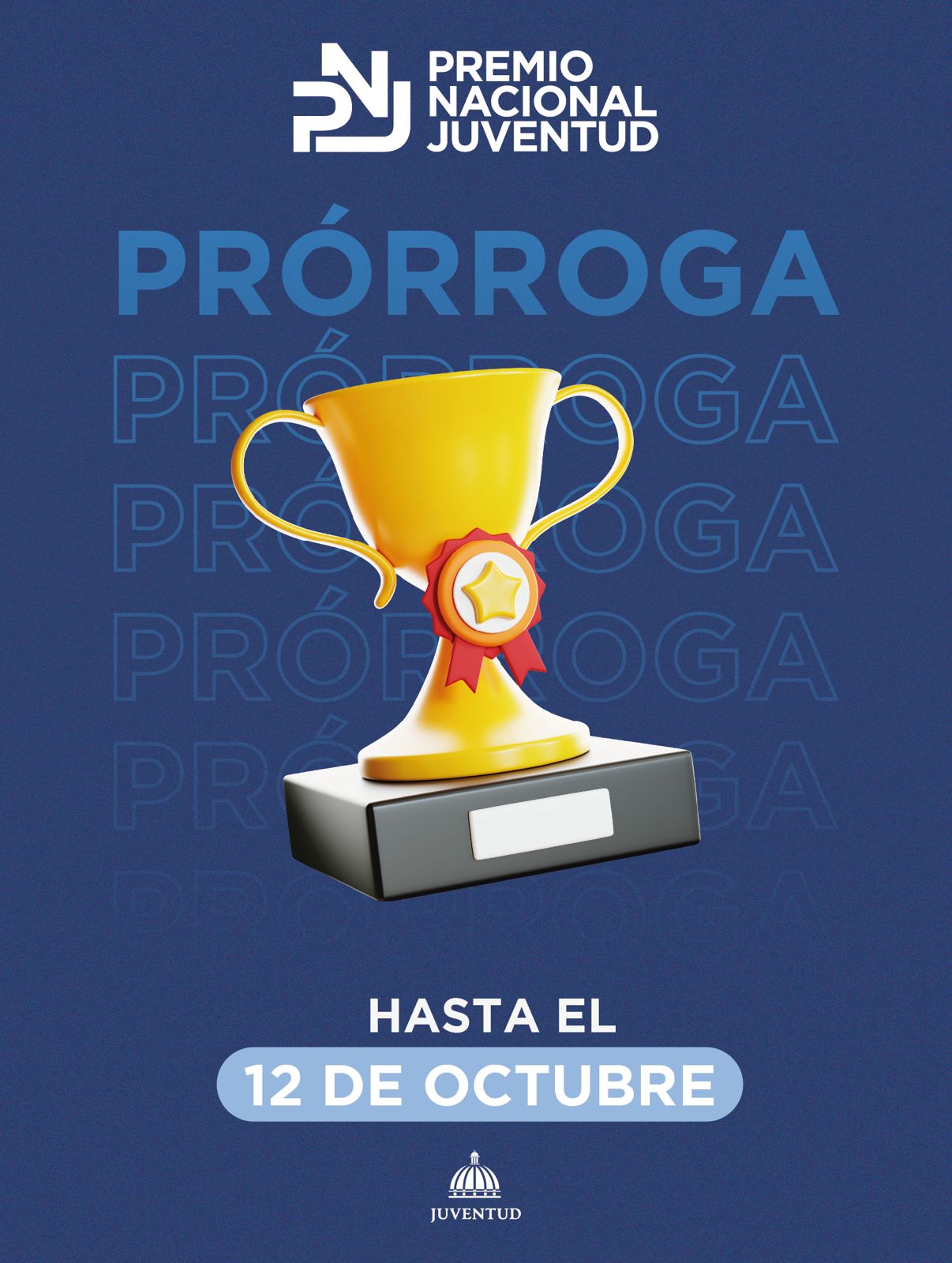 Jóvenes dominicanos tendrán más tiempo para aplicar al Premio Nacional de la Juventud 2026