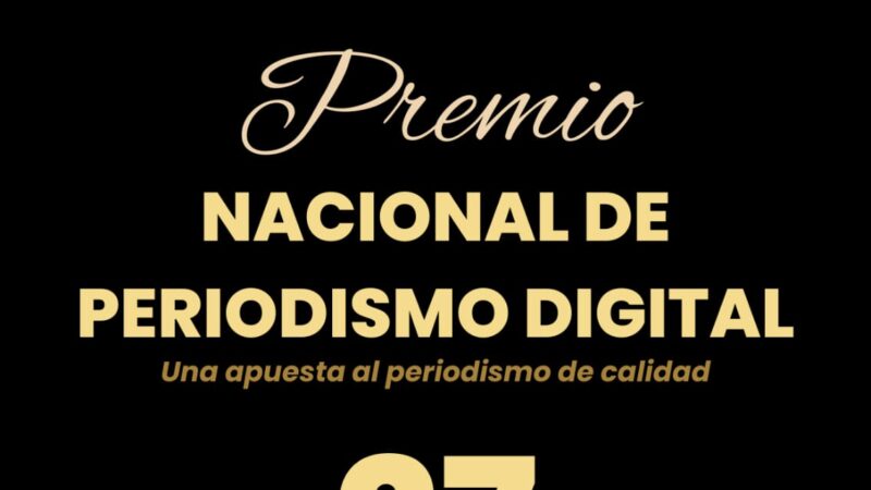 Observatorio de Medios Digitales abre convocatoria para Premio Nacional de Periodismo Digital 2025