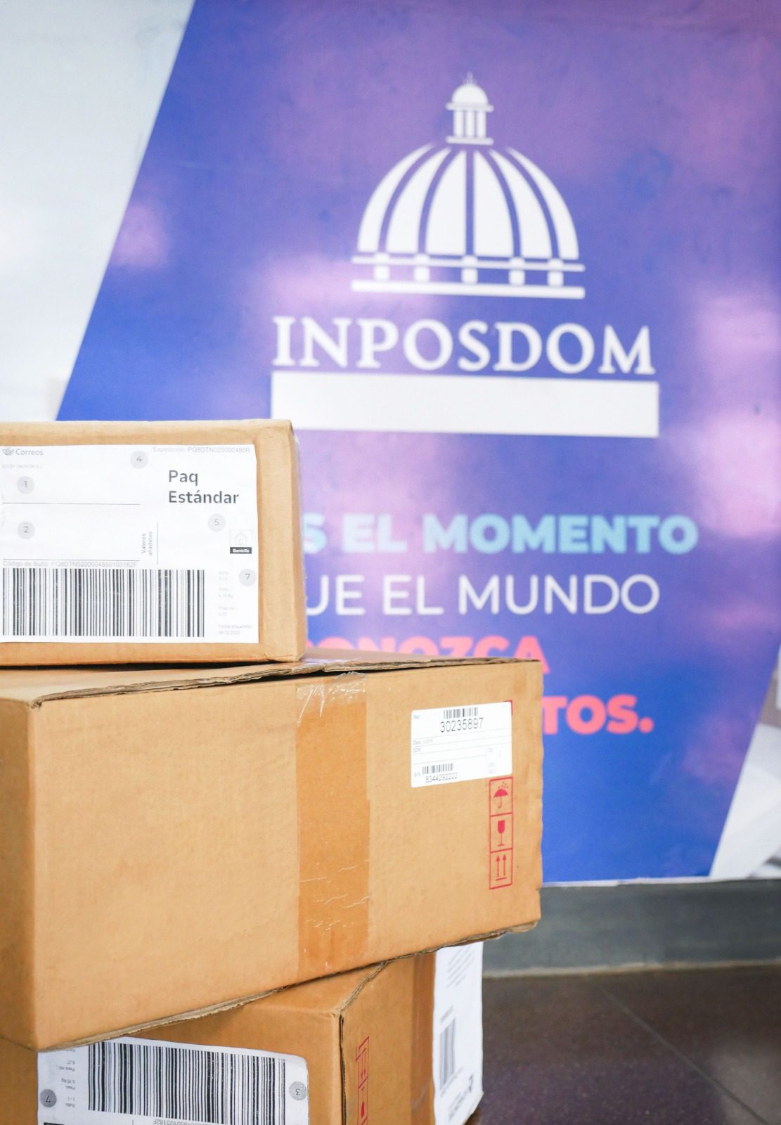 INPOSDOM celebra el “Día Mundial del Correo” con cifras récord en exportaciones y expansión de servicios logísticos