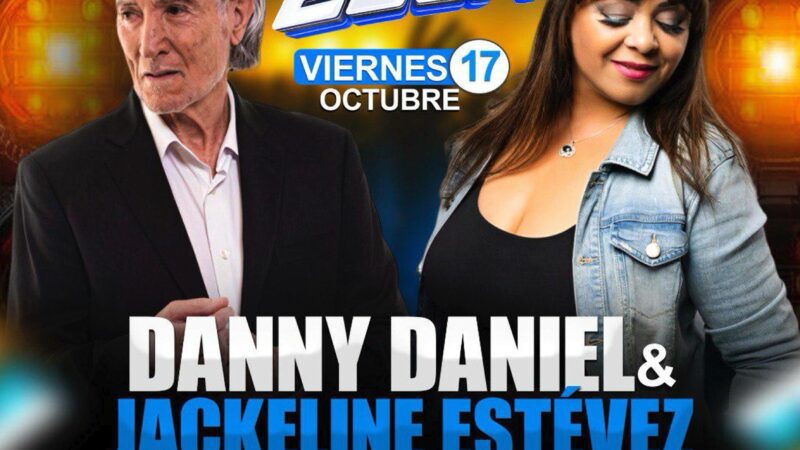 Danny Daniel y Jackeline Estévez: dos conciertos en un mismo lugar, la misma noche