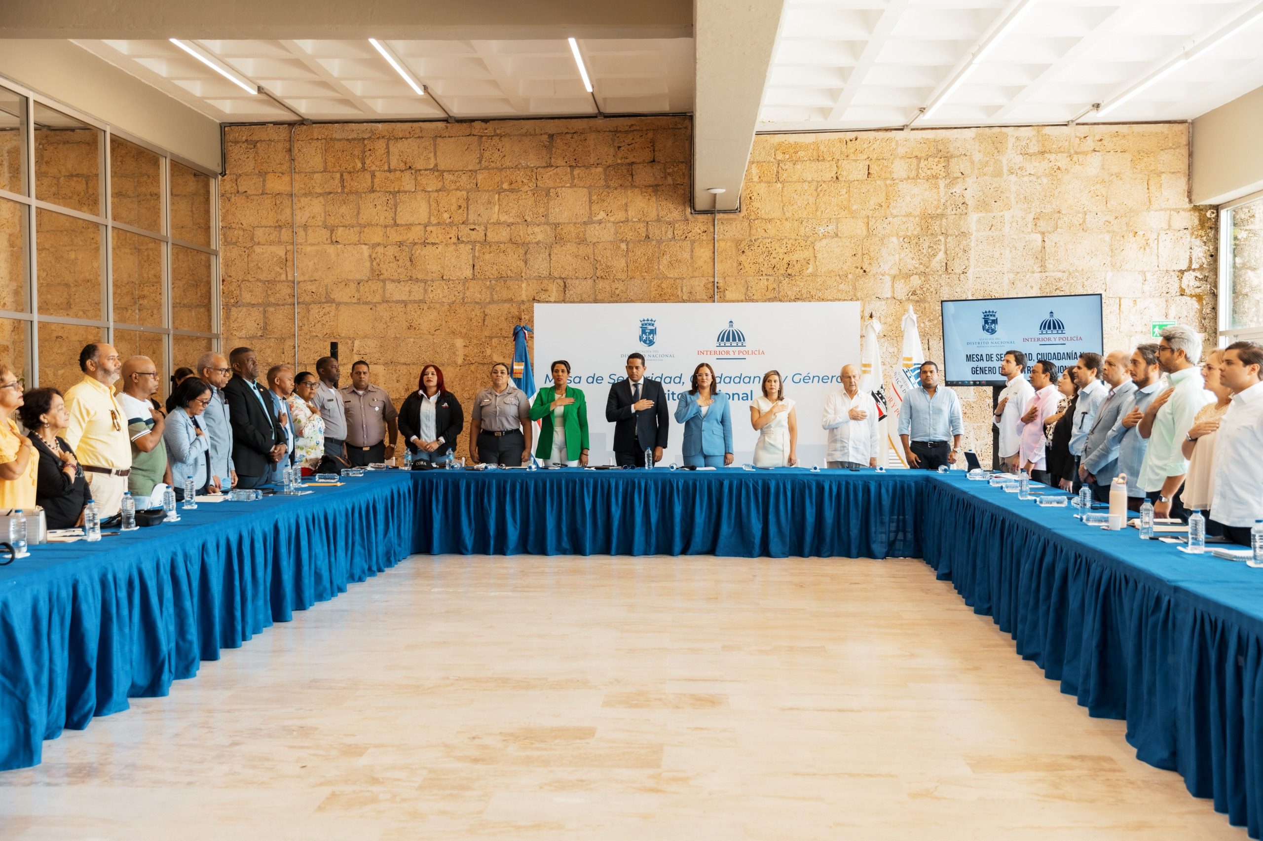 ADN, Interior y Policía y Fiscalía DN continúan mostrando resultados en Mesa de Seguridad*