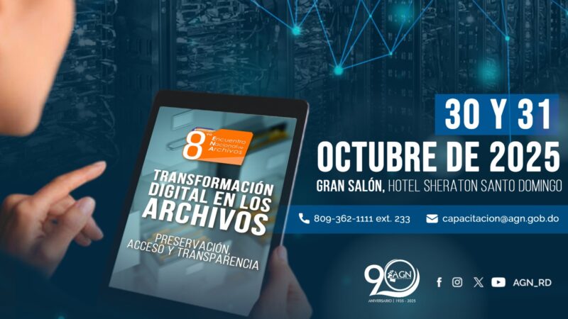 Archivo General de la Nación anuncia programación del VIII Encuentro Nacional de Archivos