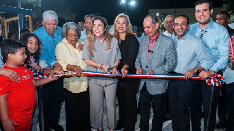 Carolina inaugura remozado parque San Gerónimo con nueva área infantil inclusiva