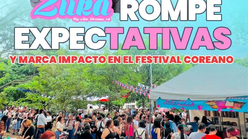 ZUKA rompe expectativas en el Festival Coreano y supera ventas gracias al respaldo del público