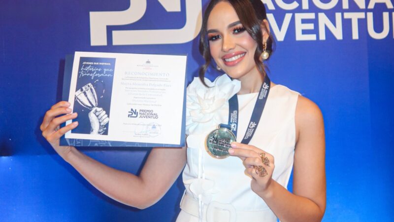 Mayra Delgado, Miss Mundo Dominicana 2024, finalista Premio Nacional de la Juventud