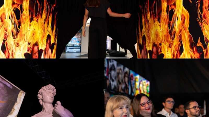 Reconocido Artista plástico presenta obra titulada “Miguel Ángel en Vivo: Real + Inmersivo”