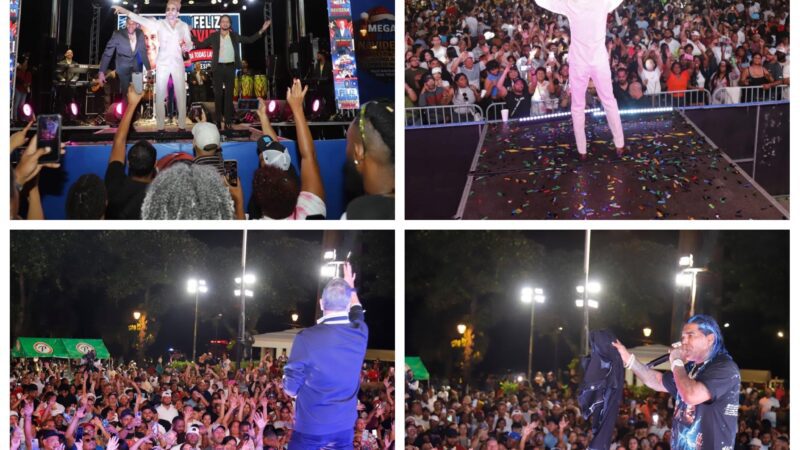 La Super Ultra Mega Parranda de la Capital desbordó de música, alegría y dominicanidad el Malecón de Santo Domingo