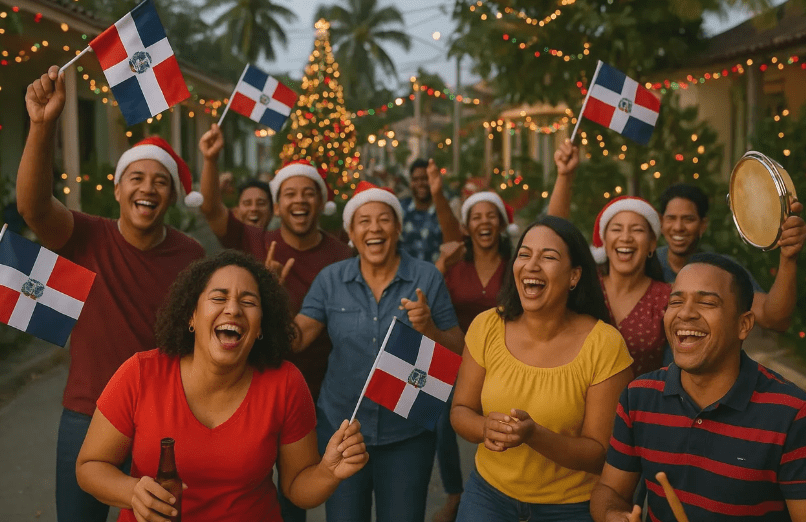 República Dominicana es un pueblo alegre que baila en Diciembre