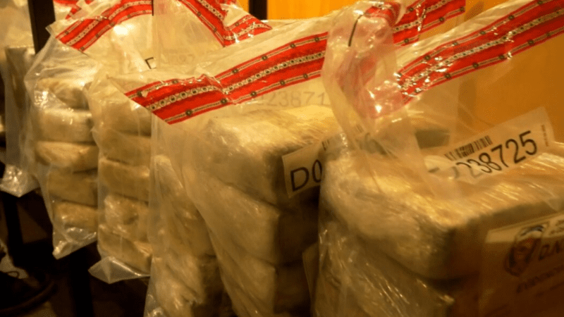 DNCD ocupa 251 paquetes de cocaína en el puerto de Haina