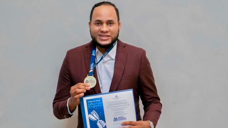 Michael Matos, finalista del Premio Nacional de la Juventud 2026