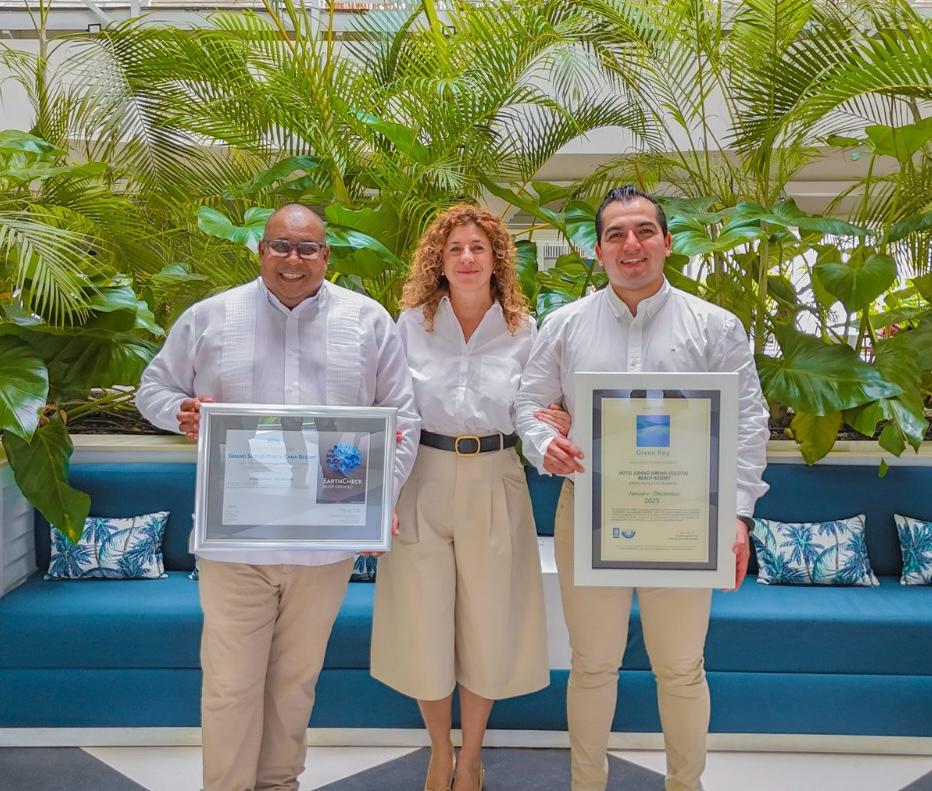 Grand Sirenis Punta Cana Alcanza EarthCheck Silver y Renueva Green Key: Dos Nuevos Impulsos al Turismo Regenerativo en el Caribe