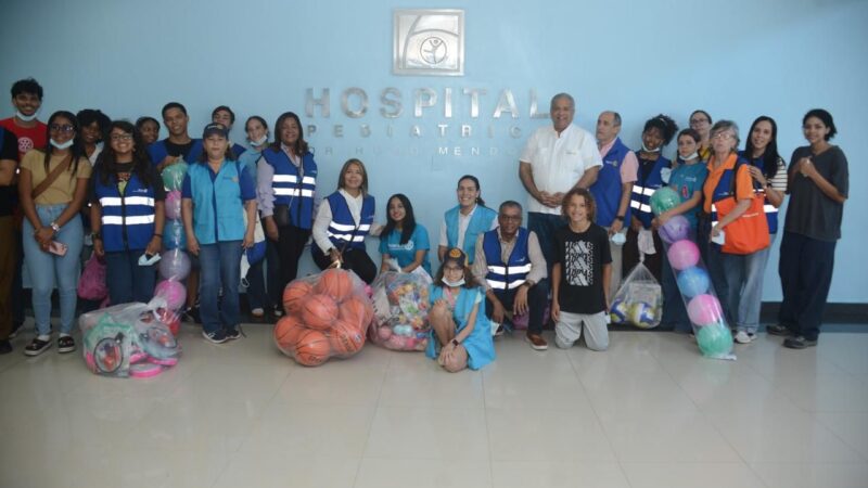 Rotary Regala Alegría lleva sonrisas y esperanza a 179 niños en Santo Domingo