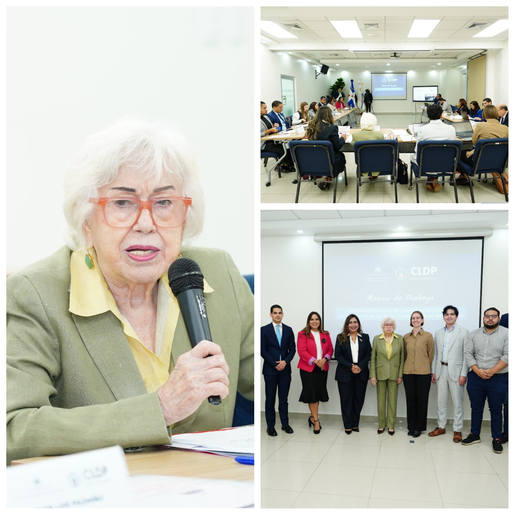 DIGEIG avanza en los proyectos de ley de Conflicto de Interés y Protección de Informantes en la Función Publica