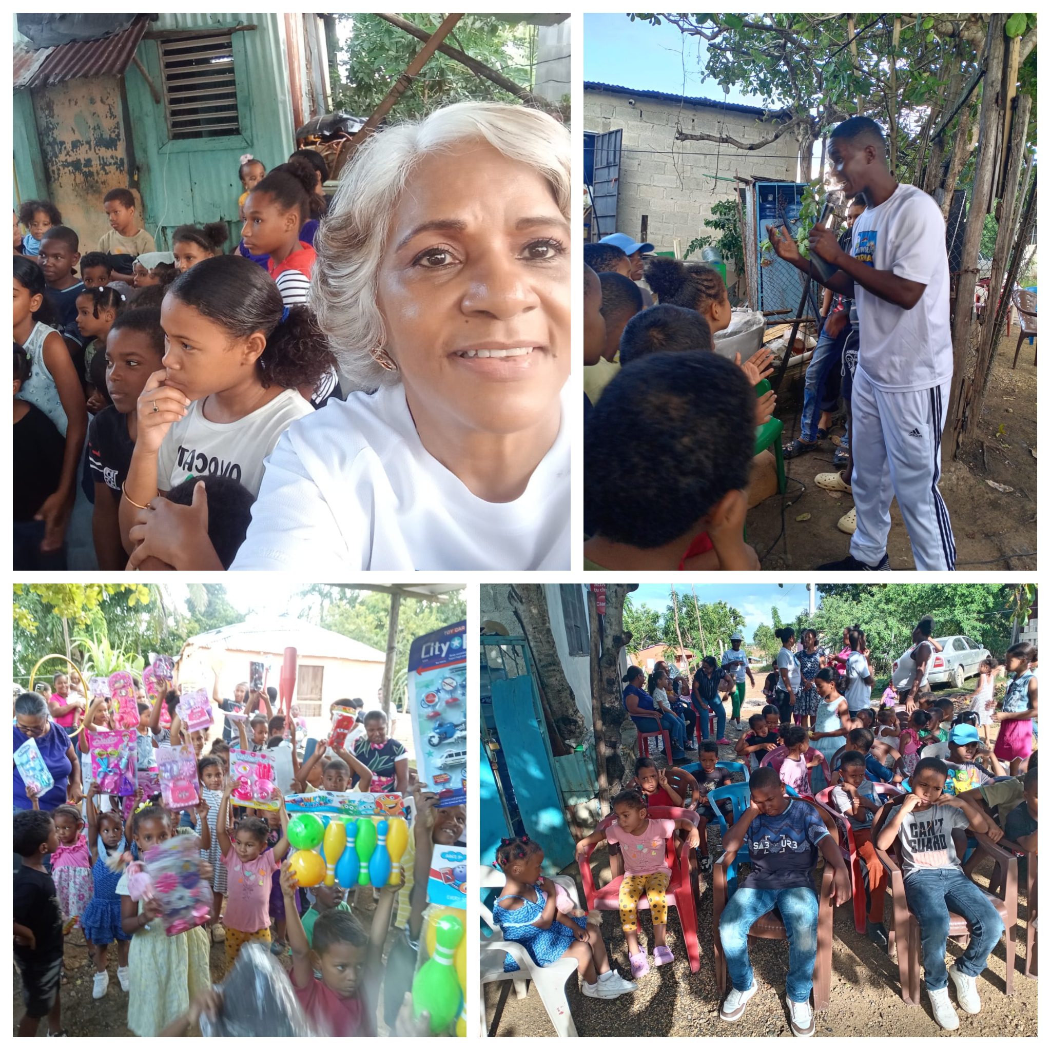 Ministerio Cristiano de Niños y Adolescentes (MICDINIA), lleva Alegría y Esperanza a Villa Linda