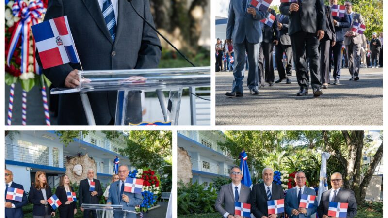 UNAPEC inicia el Mes de la Patria con homenaje a Juan Pablo Duarte y reafirma su compromiso con la formación cívica y ciudadana