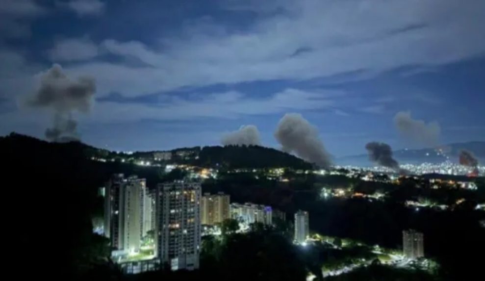 EEUU bombardea puntos clave del régimen de Maduro en Venezuela