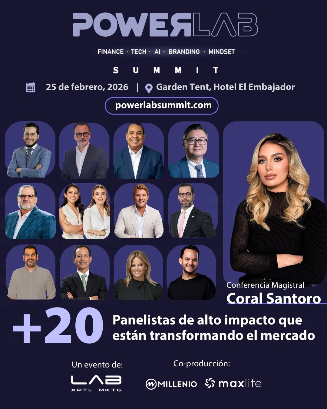 Líderes se reúnen en POWERLAB SUMMIT