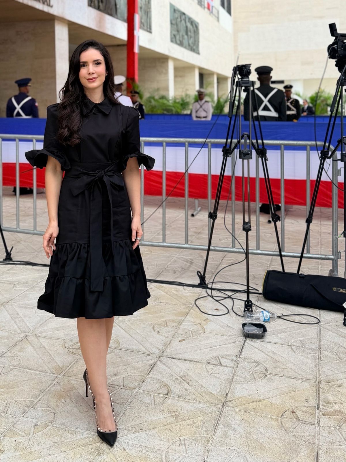 Karina Alarcón presente en la sexta Rendición de Cuentas en el 182 aniversario de la Independencia Nacional