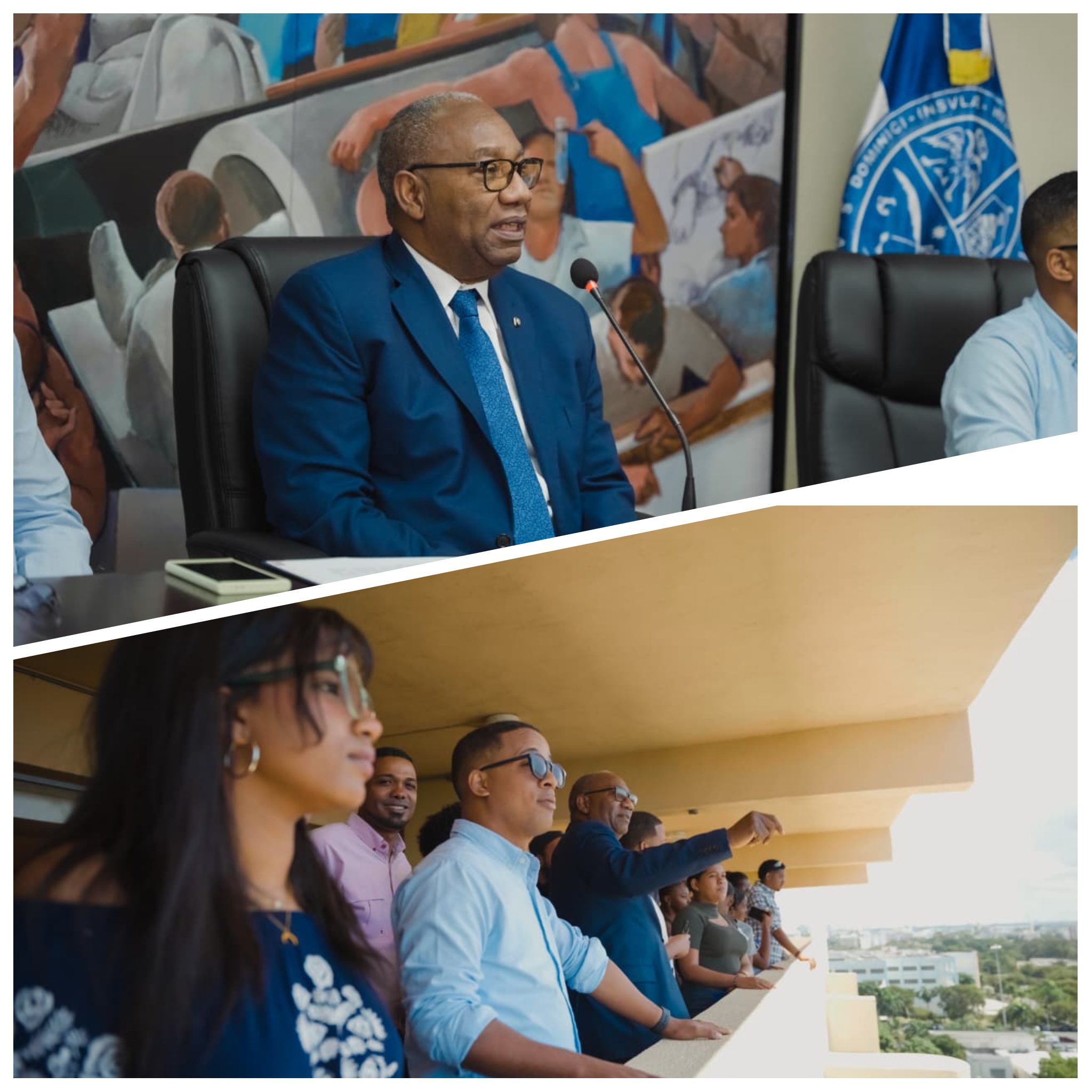 Rector Editrudis Beltrán exhorta a estudiantes de nuevo ingreso a soñar en grande y aprovechar oportunidades de la UASD