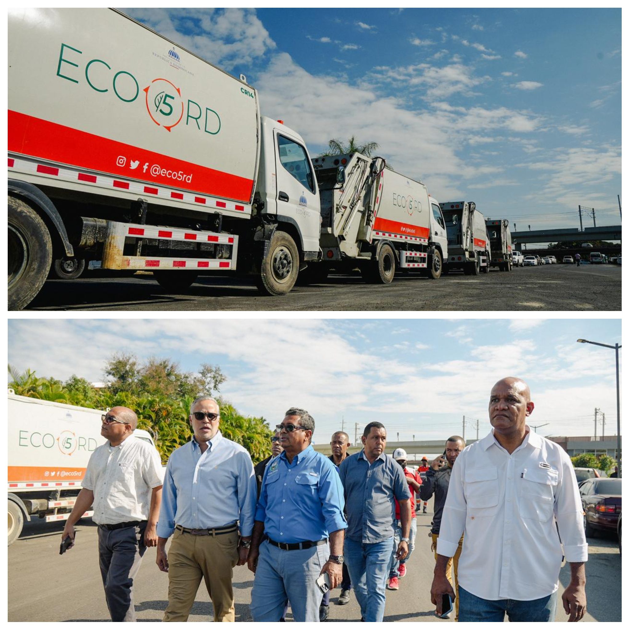 Eco5RD realiza amplio operativo de limpieza en Los Alcarrizos y Santo Domingo Oeste
