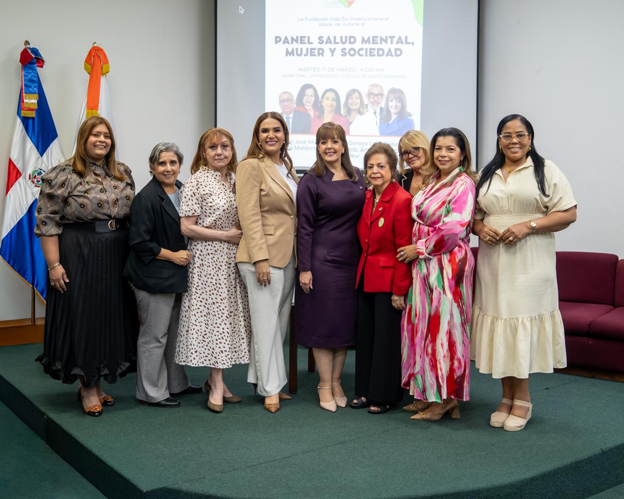 Fundación Vida Sin Violencia realizó el panel “Salud Mental, Mujer y Sociedad”