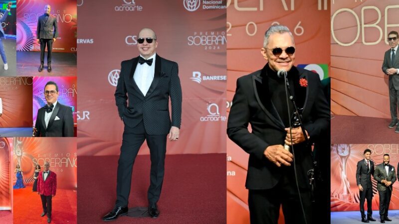 Legado de Martín Polanco brilló en la alfombra de Premios Soberano 2026