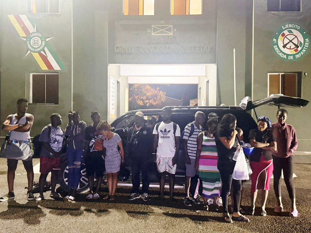 Ejército intercepta jeepeta con 14 haitianos indocumentados con apoyo de drones en Dajabón