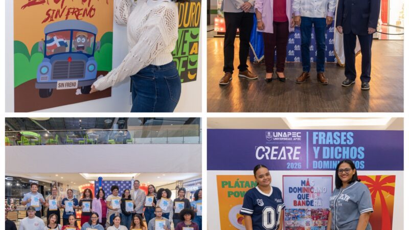 UNAPEC inaugura exposición CREARE 2026 que transforma frases y dichos dominicanos en arte visual
