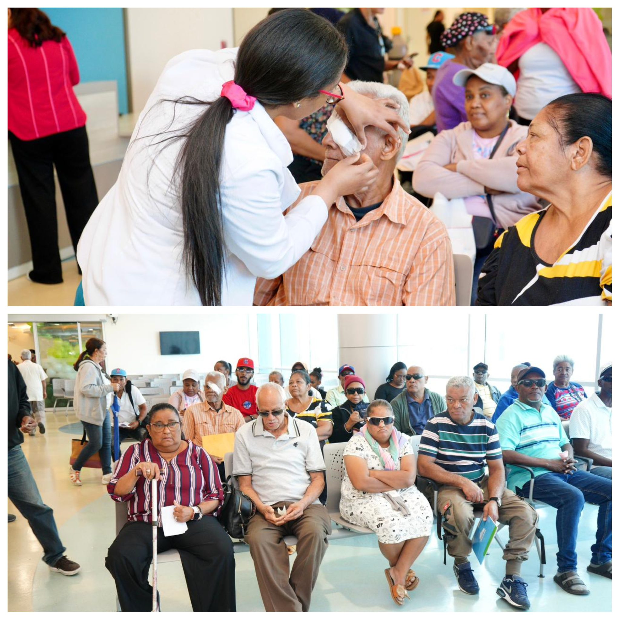 CECANOT realiza jornada nacional de detección de glaucoma en Santo Domingo