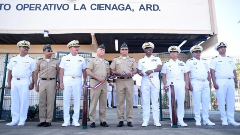 Armada de República Dominicana inaugura destacamento en La Ciénaga y fortalece su presencia operativa en el río Ozama