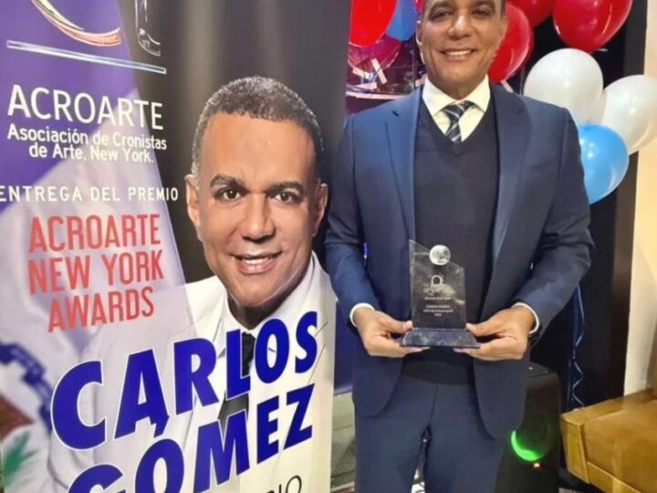 Empresario Carlos Gómez es reconocido por ACROARTE New York como “Empresario del Año”