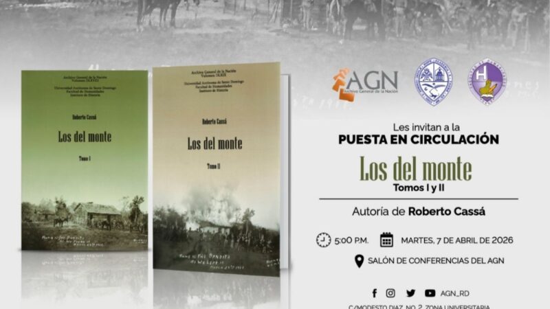 El Archivo General de la Nación pondrá en circulación el libro “Los del monte”